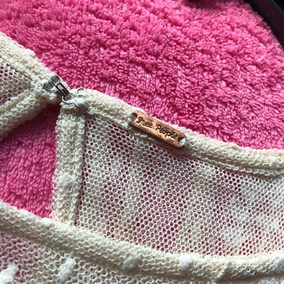 Free People Sheer Bohemian Top - Picture 4 of 6